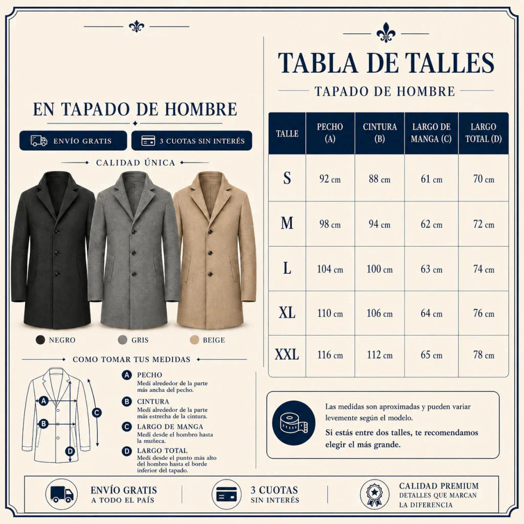 Meztli | Tapado de hombre