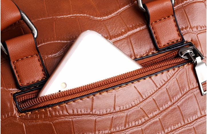 MEZTLI™ – Set Evelyn de 4 bolsos de cuero vegano
