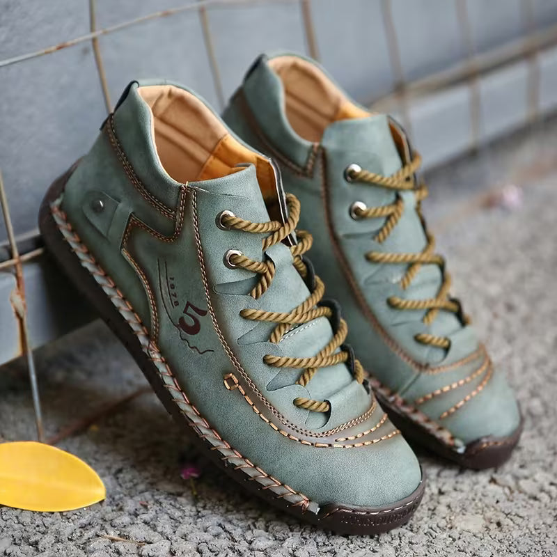 SIERRA™ | Botas Casuales Hechas a Mano con Agujetas