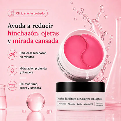 Parches de hidrogel con colágeno y péptidos