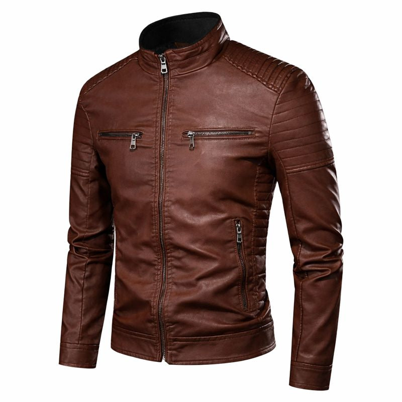 Meztli | Bernal Chaqueta de cuero vintage
