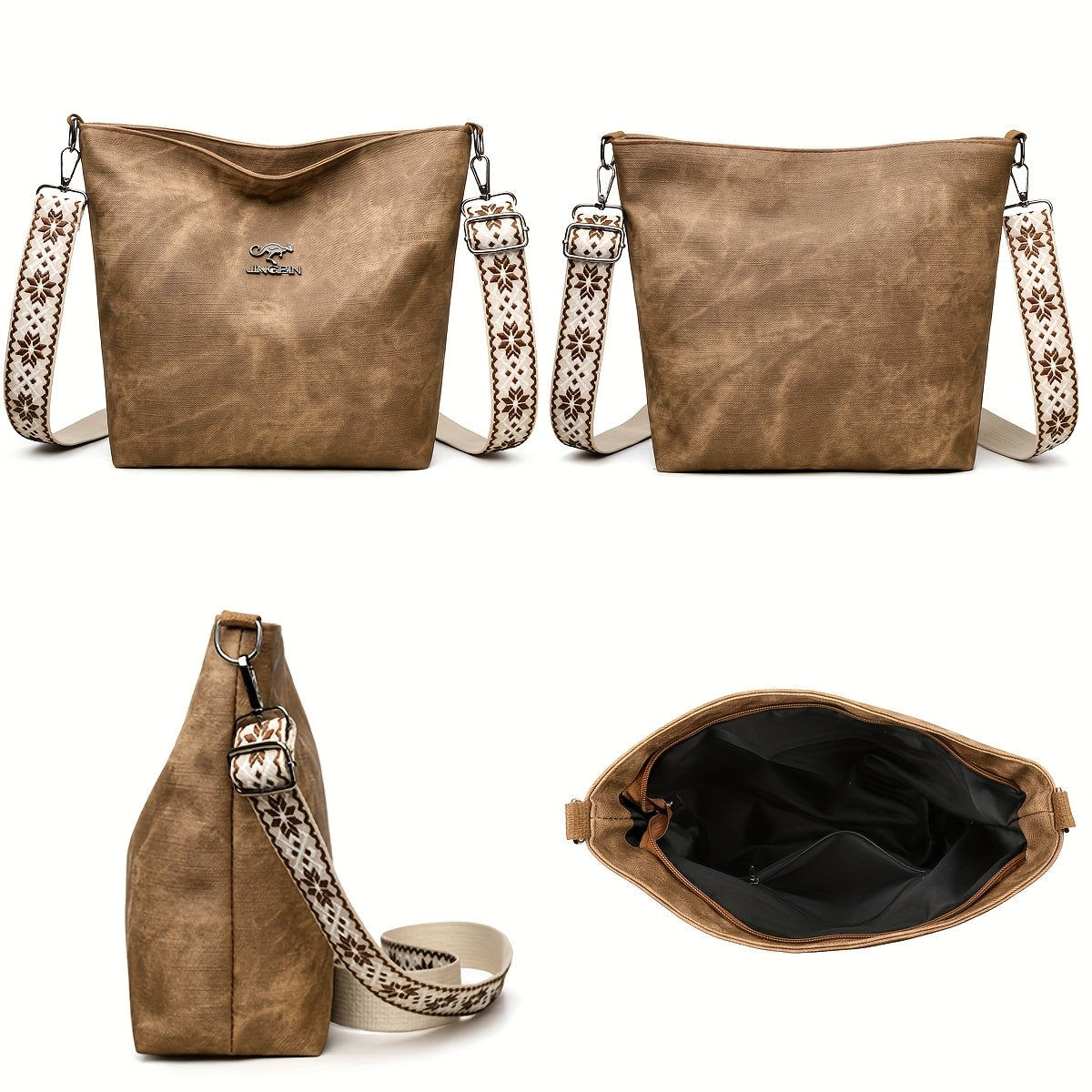 MEZTLI™ – Bolso Mila de cuero vegano moderno
