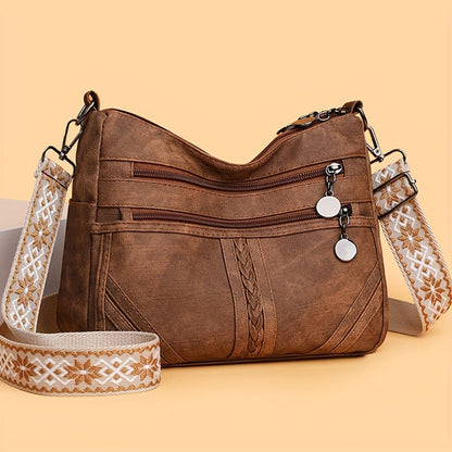 MEZTLI™ – Bolso Tessa de cuero vegano para el día a día