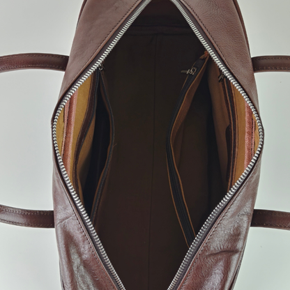 MEZTLI™ – Bolso tote Flor de cuero vegano