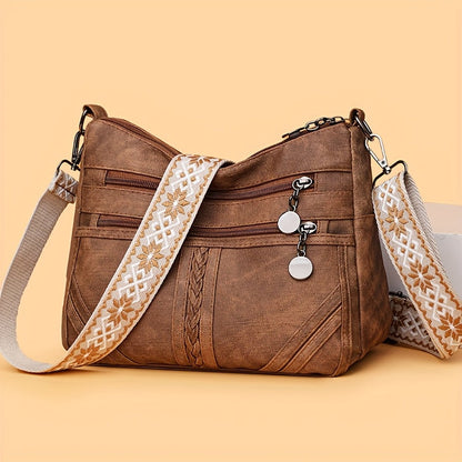 MEZTLI™ – Bolso Tessa de cuero vegano para el día a día
