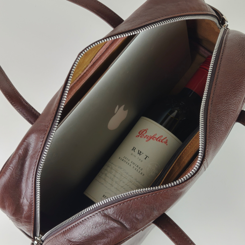 MEZTLI™ – Bolso tote Flor de cuero vegano