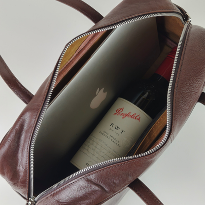 MEZTLI™ – Bolso tote Flor de cuero vegano