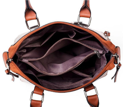 MEZTLI™ – Set Evelyn de 4 bolsos de cuero vegano