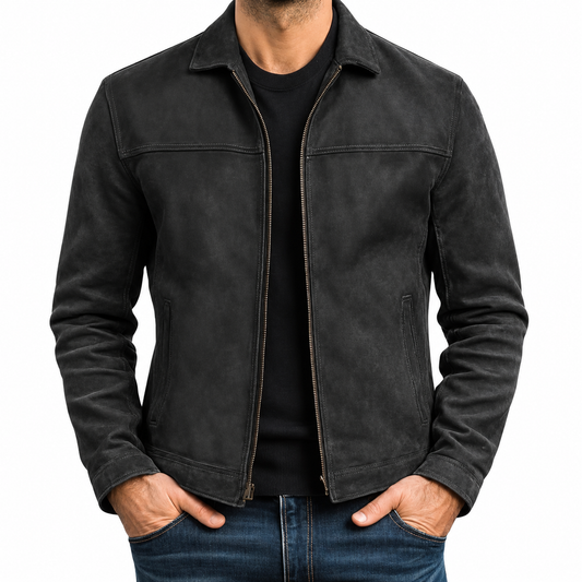 Meztli | Chaqueta de Piel Con Cremallera