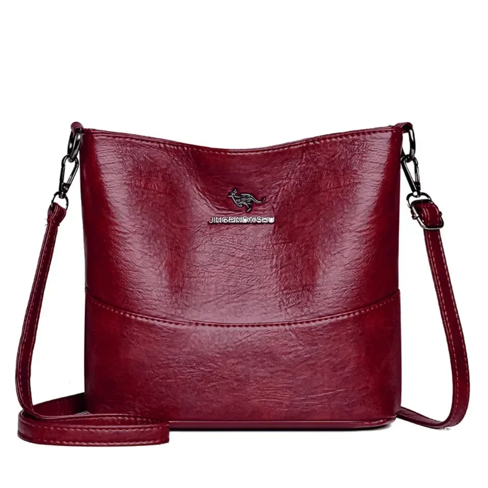 MEZTLI™ – Bolso cruzado Elise de cuero vegano