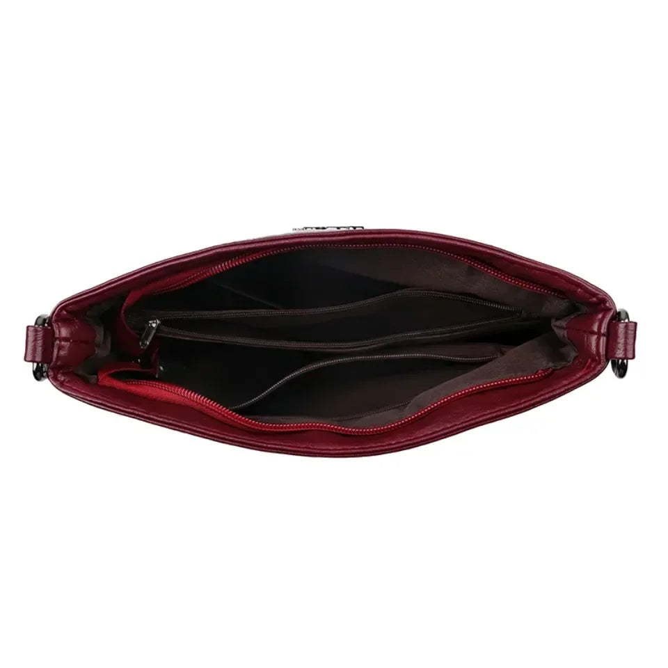MEZTLI™ – Bolso cruzado Elise de cuero vegano