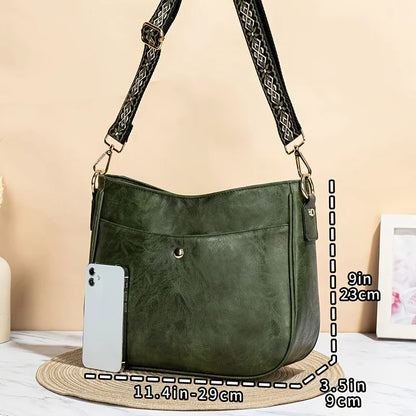 MEZTLI™ – Bolso Vera de cuero vegano vintage