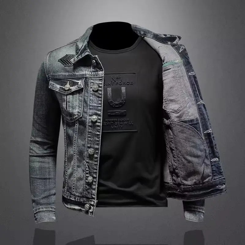 Meztli | Chaqueta Vaquera Vintage Desgastada