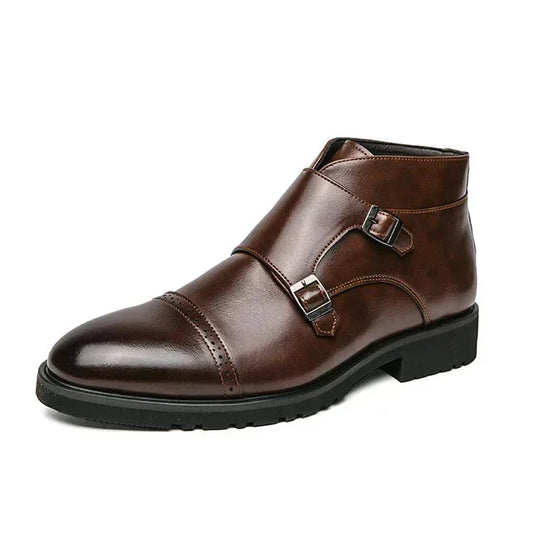 SIERRA™ | Botas de Cuero con Doble Correa Ajustable