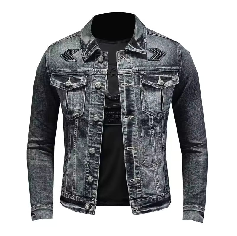 Chaqueta Vaquera Vintage Desgastada
