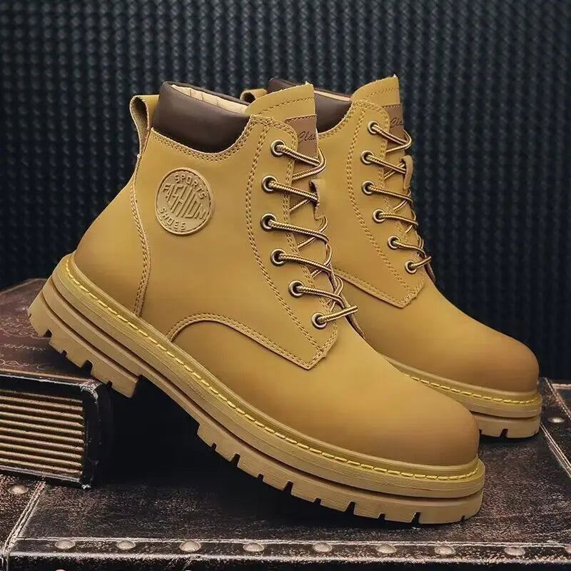 SIERRA™ | Botas Altas con Agujetas Estilo Biker