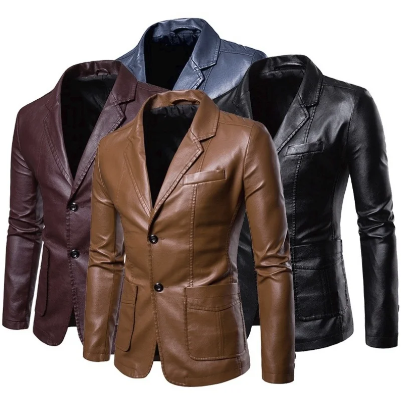 Meztli | Blazer de Piel Vintage