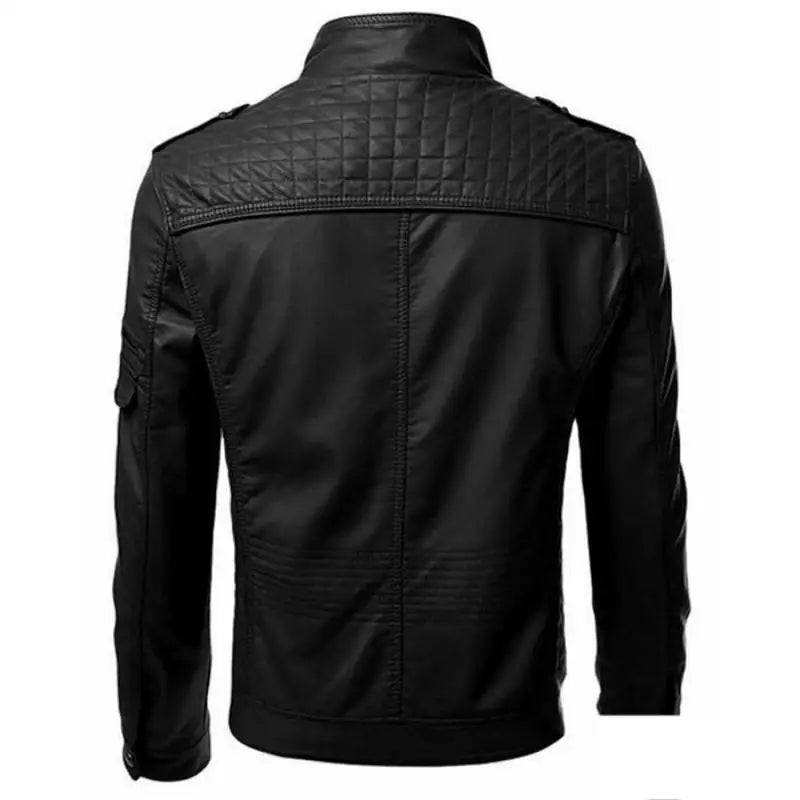 Meztli | Chaqueta de Piel Slim Fit
