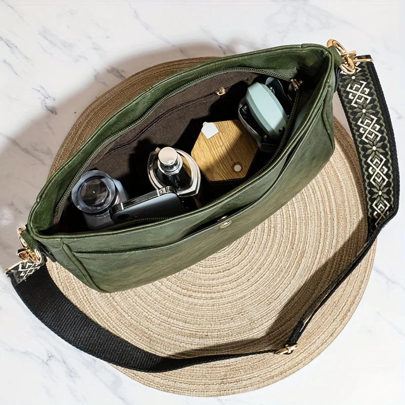 MEZTLI™ – Bolso Vera de cuero vegano vintage
