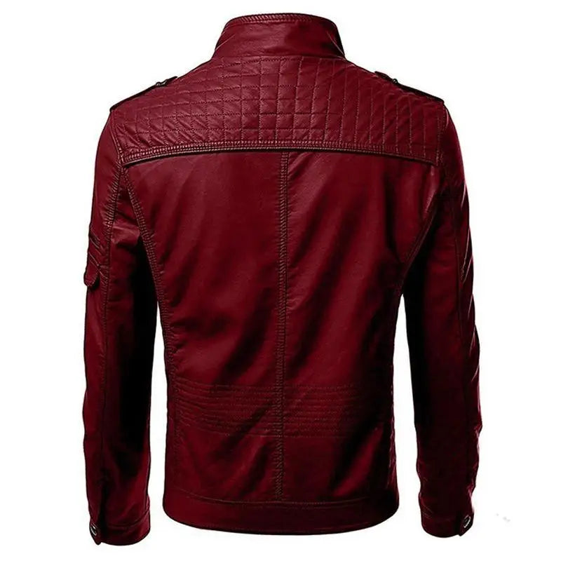 Meztli | Chaqueta de Piel Slim Fit