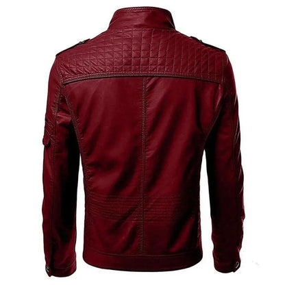 Meztli | Chaqueta de Piel Slim Fit