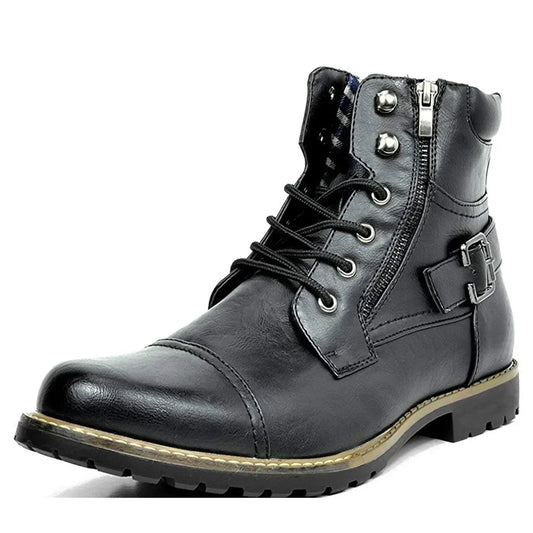 SIERRA™ | Botas de Cuero con Agujetas