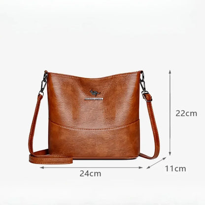 MEZTLI™ – Bolso cruzado Elise de cuero vegano
