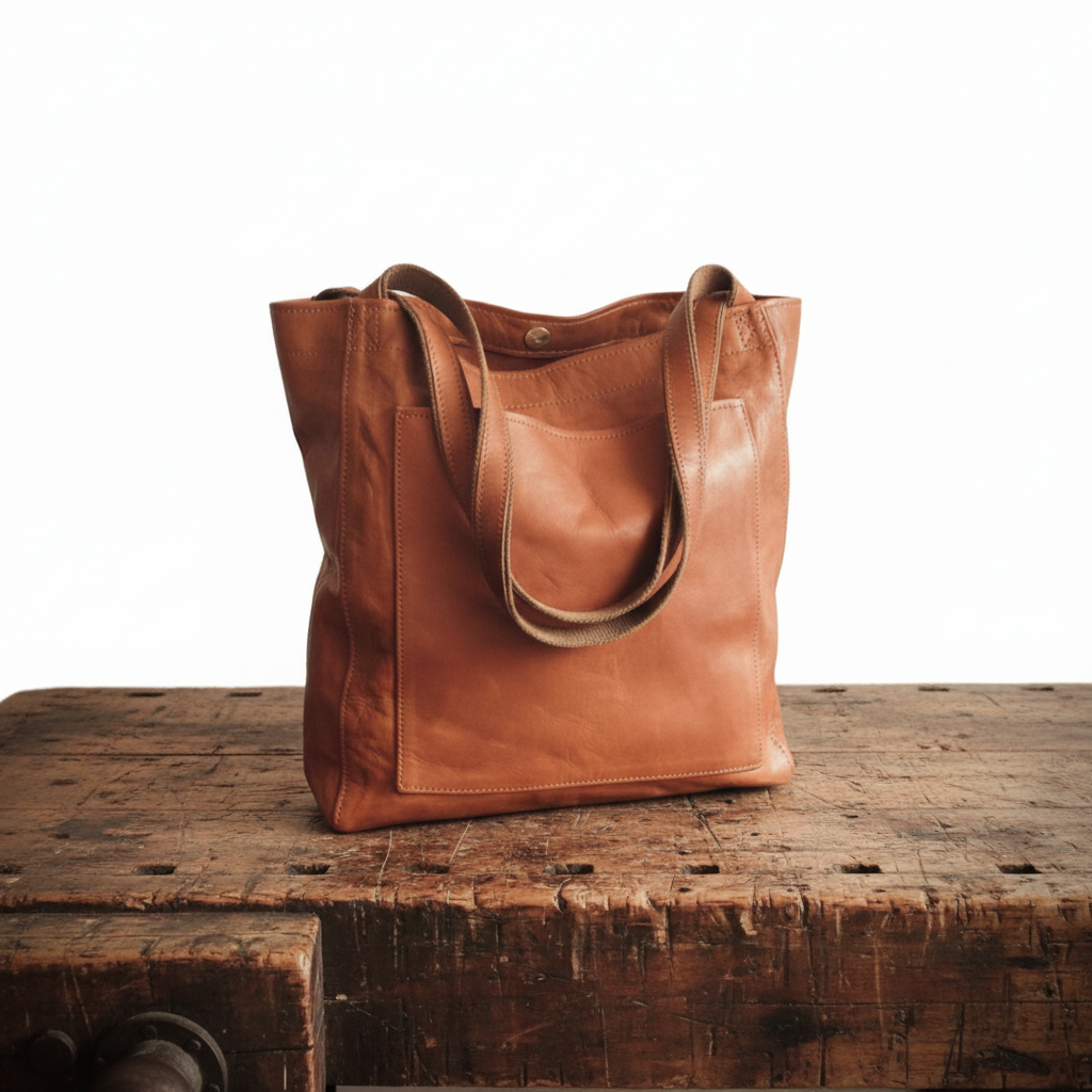 MEZTLI™ – Bolso Laura de cuero vegano elegante