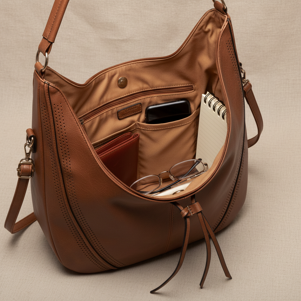 MEZTLI™ – Bolso Minerva de cuero vegano