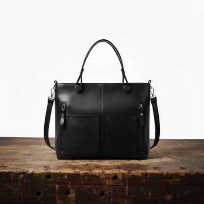 MEZTLI™ – Bolso Maya de cuero vegano elegante