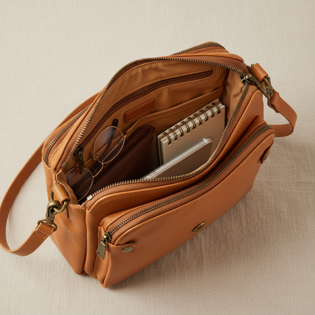 MEZTLI™ – Bolso Lior de cuero vegano