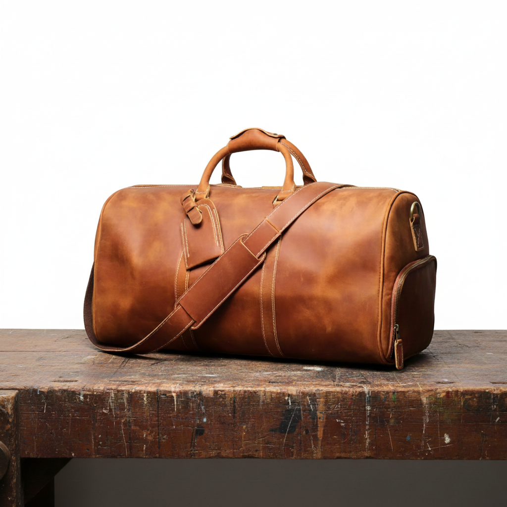 MEZTLI™ – Bolso Montgomery de cuero vegano
