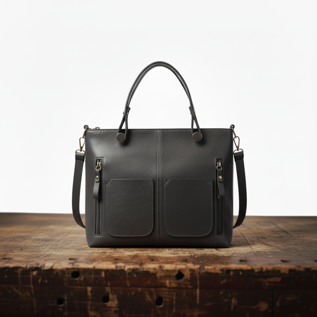 MEZTLI™ – Bolso Maya de cuero vegano elegante
