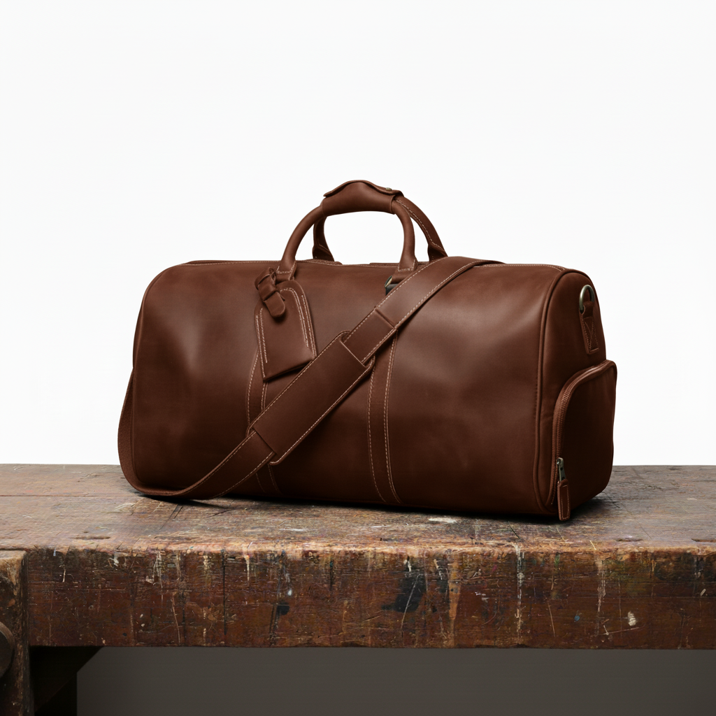 MEZTLI™ – Bolso Montgomery de cuero vegano