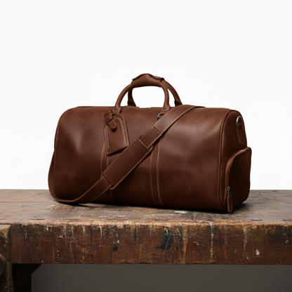 MEZTLI™ – Bolso Montgomery de cuero vegano