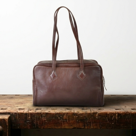 MEZTLI™ – Bolso tote Flor de cuero vegano