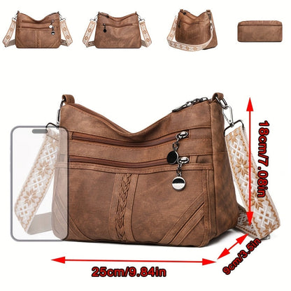 MEZTLI™ – Bolso Tessa de cuero vegano para el día a día