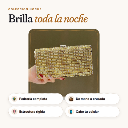 Bolso de noche con pedrería – beneficios