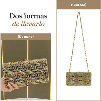 Dos formas de llevarlo: de mano o cruzado