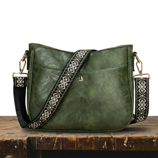 MEZTLI™ – Bolso Vera de cuero vegano vintage