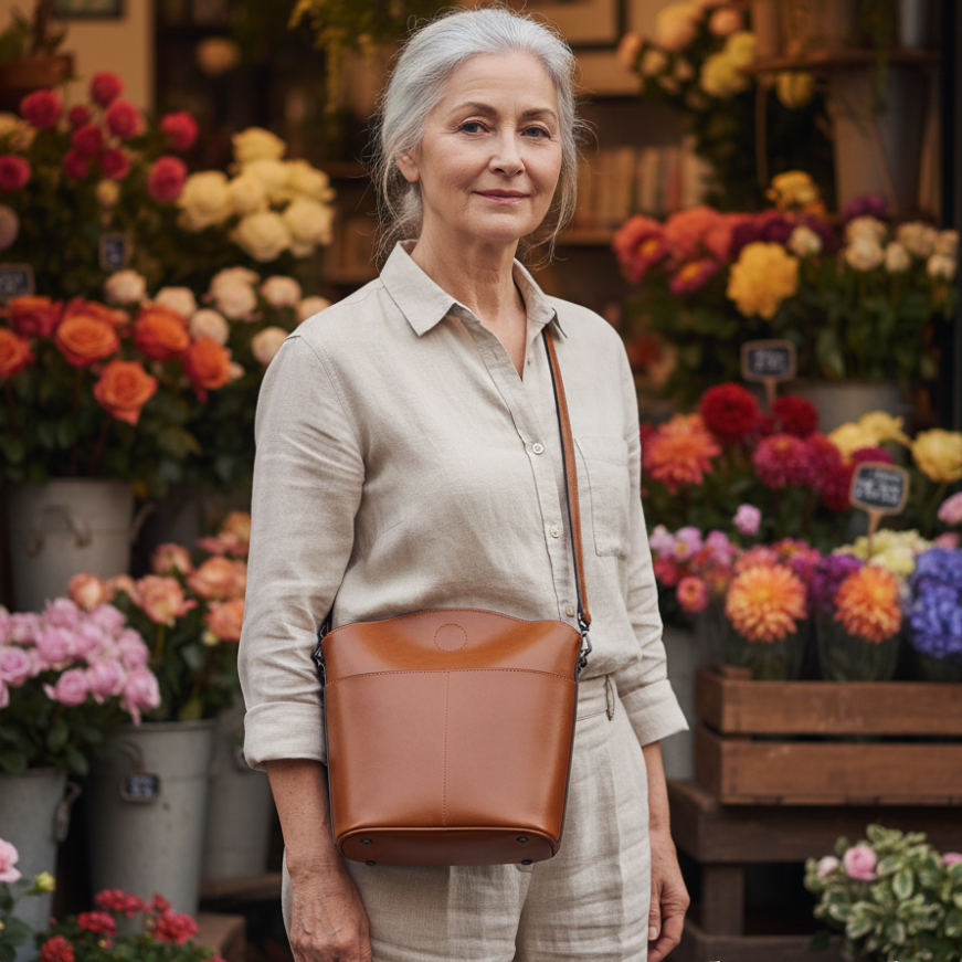 MEZTLI™ – Bolso Alina de cuero vegano