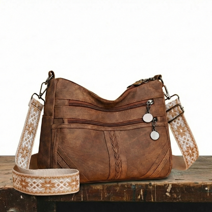 MEZTLI™ – Bolso Tessa de cuero vegano para el día a día