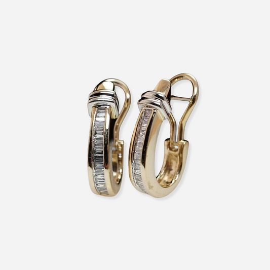 ÉCLAT™ — Pendientes Valera con Diamantes Vintage