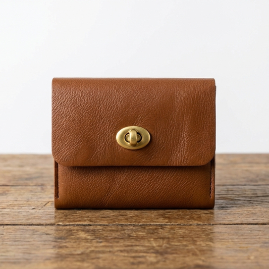 MEZTLI™ – Cartera Alba de cuero vegano