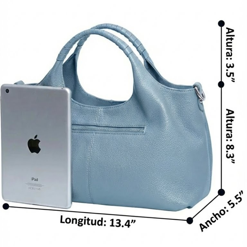 MEZTLI™ – Bolso Elena de cuero vegano elegante